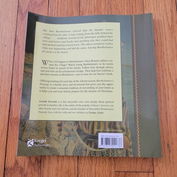 Bartholomews Passage Arnold Ytreeide Advent Christmas Story 2009 Kregel Publicat - Picture 2 of 4